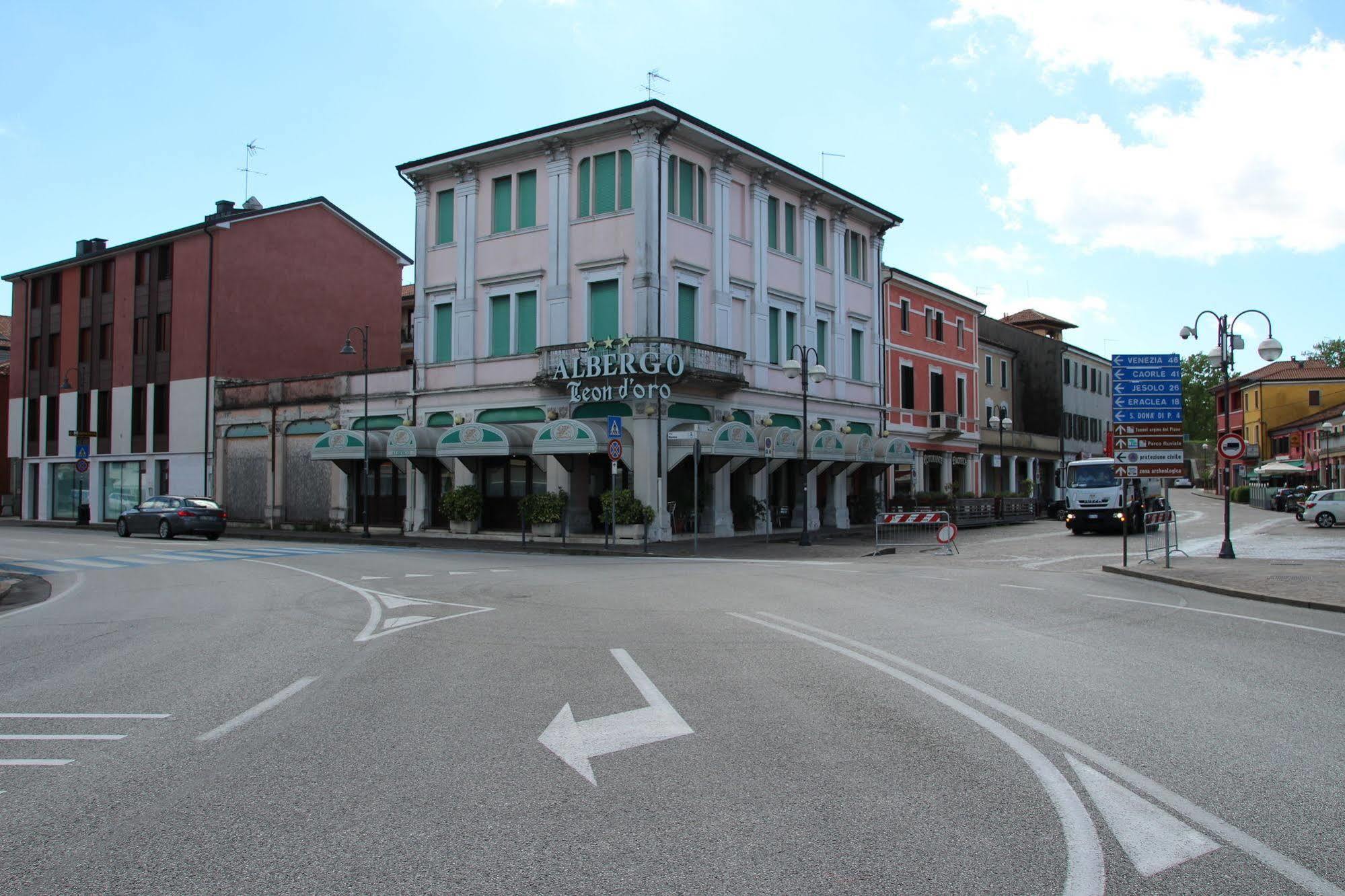Albergo Ristorante Leon D'Oro Noventa di Piave Kültér fotó